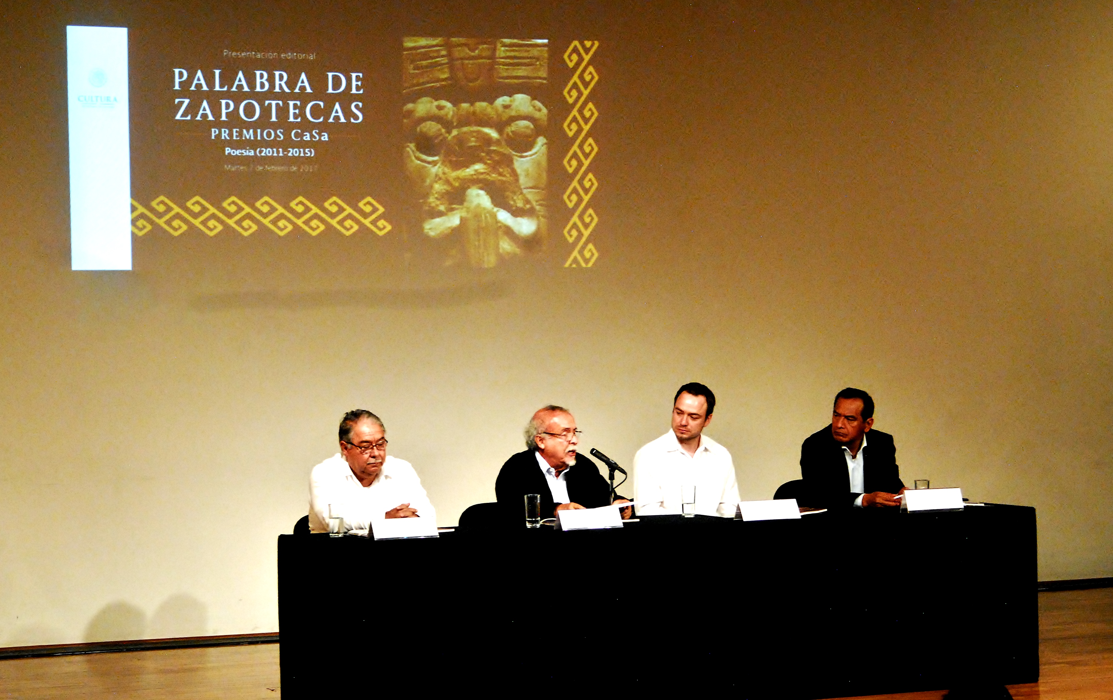 Esteban Ríos Cruz, Antonio García de León, Daniel Brena y Juan Gregorio Regino 